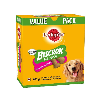 Pedigree Biscrok Biscuit With Milk and Chicken